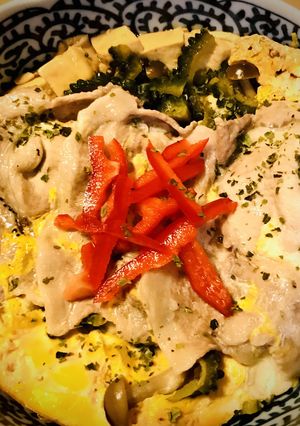 あまから豚玉ゴーヤーチャンプルー風-レシピのメイン写真