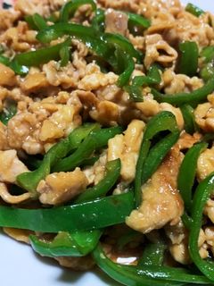 ピーマンと豚肉の炒め物-レシピのメイン写真