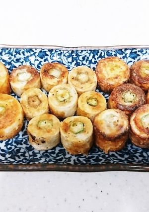 オクラのちくわロール☆美味しい♪簡単-レシピのメイン写真