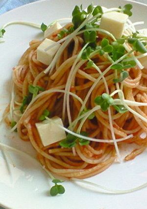 冷製トマトパスタ。-レシピのメイン写真