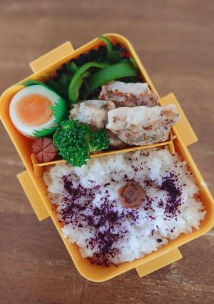 ハーブソルトチキン弁当♪-レシピのメイン写真