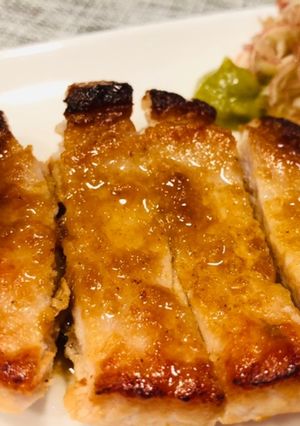 白だしと山葵の和風トンテキ＊-レシピのメイン写真