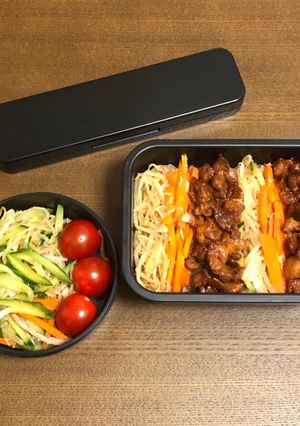 自分弁当・ビビンバ-レシピのメイン写真