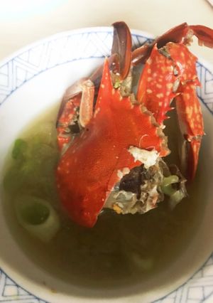 蟹の形味噌汁-レシピのメイン写真