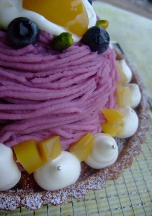 ★紫いもクリーム★-レシピのメイン写真