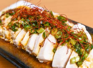 糖質制限ダイエット簡単柔らか鶏胸よだれ鶏-レシピのメイン写真