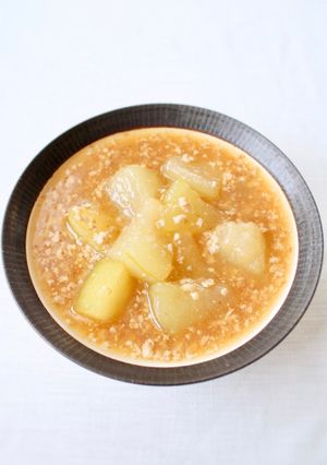 冷やしても美味しい【冬瓜の生姜そぼろ煮】-レシピのメイン写真