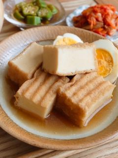 簡単♪厚揚げと卵のさっぱり煮-レシピのメイン写真