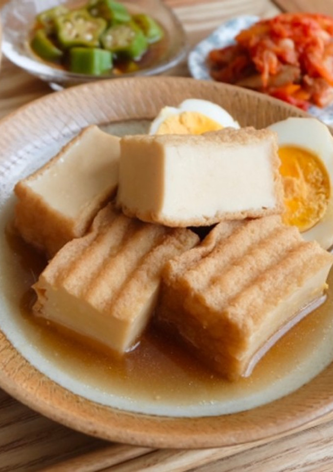 簡単♪厚揚げと卵のさっぱり煮-レシピのメイン写真