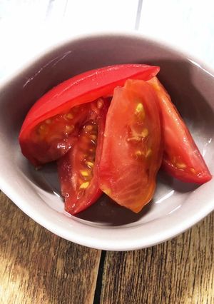 トマトの甘酢漬け-レシピのメイン写真