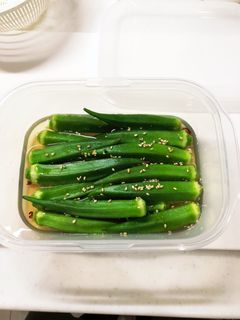 オクラの白だし漬け-レシピのメイン写真
