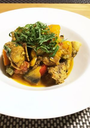 カレー風味の和風ラタトゥイユ-レシピのメイン写真