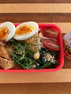 自分弁当~8月18日~-レシピのメイン写真