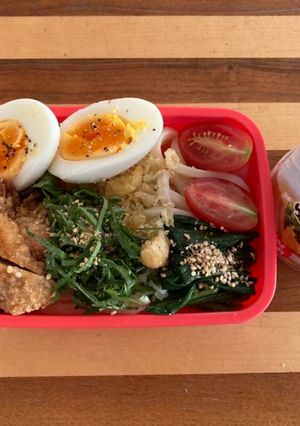 自分弁当～8月18日～-レシピのメイン写真