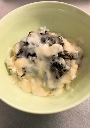 塩昆布とチーズのズボラ飯-レシピのメイン写真
