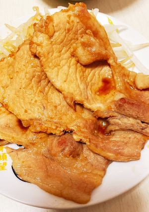 一手間でヘルシーに★豚肉のスタミナ焼き-レシピのメイン写真