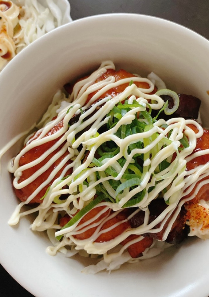 業務用唐揚げの甘辛丼♪-レシピのメイン写真