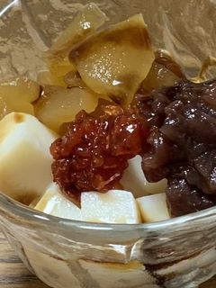 豆乳寒天のあんみつ-レシピのメイン写真