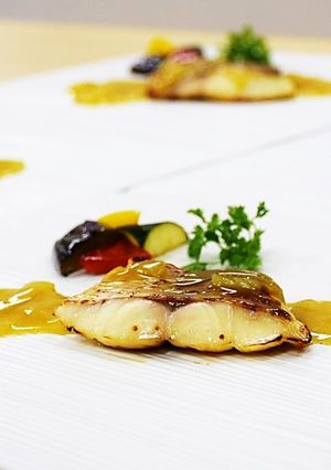 鯛と夏野菜のカレーあんかけ-レシピのメイン写真