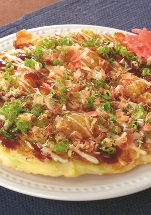 ほたて入りお好み焼き-レシピのメイン写真