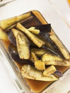 子供◎揚げない簡単すぎるナスの煮浸し-レシピのメイン写真