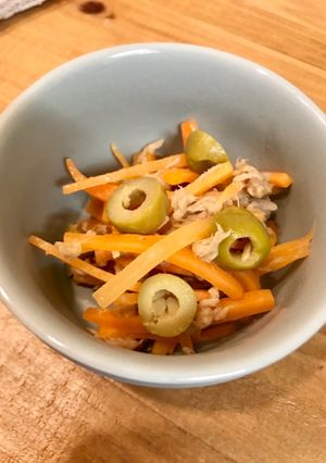 無限にんじん　つくおき　オリーブ塩漬け-レシピのメイン写真