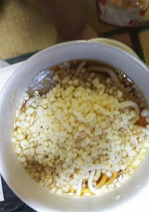 夏には良い！冷やしタヌキうどん！-レシピのメイン写真