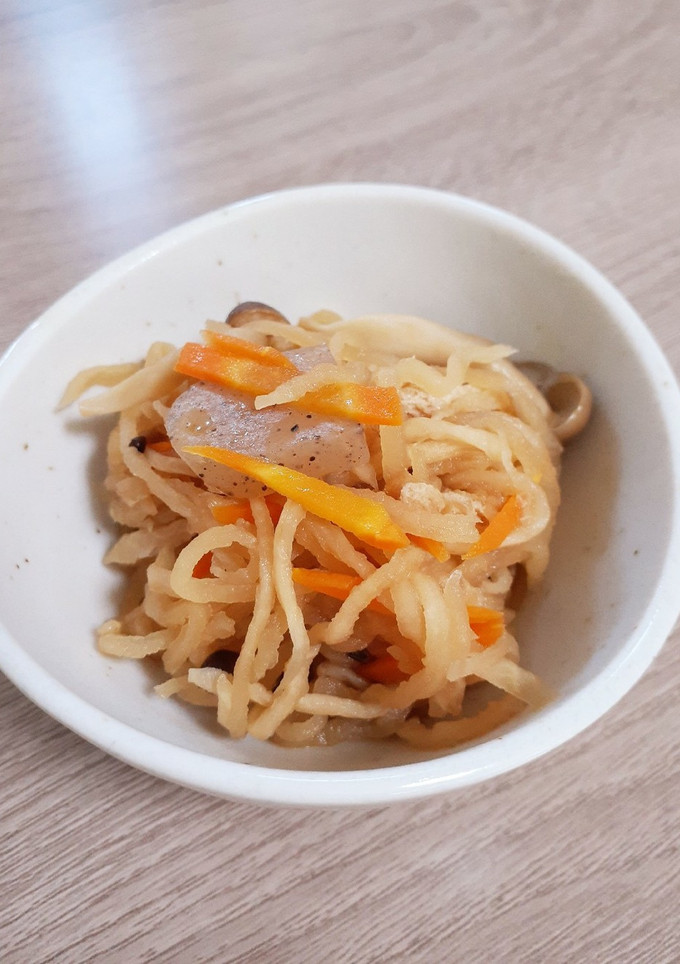 切り干し大根の煮物-レシピのメイン写真