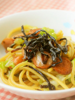 塩昆布スパゲッティー-レシピのメイン写真