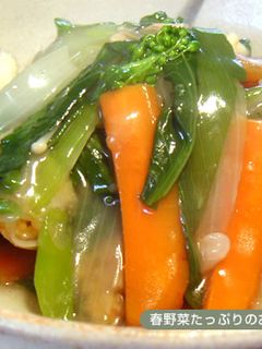 春野菜たっぷりあんかけおこげ-レシピのメイン写真