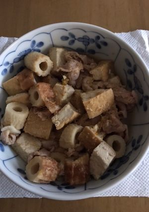 適当男の簡単ブタ煮物-レシピのメイン写真