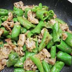 ししとう消費☆ししとうと豚肉の味噌炒め-レシピのメイン写真