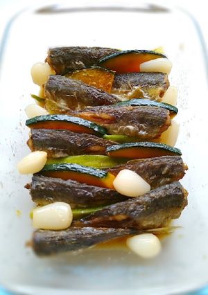小アジと夏野菜の南蛮漬け-レシピのメイン写真