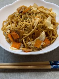 焼きそばをひと手間でプロの味へ!-レシピのメイン写真