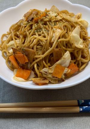 焼きそばをひと手間でプロの味へ！-レシピのメイン写真