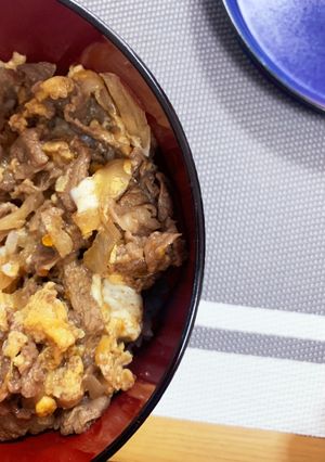 牛卵丼-レシピのメイン写真