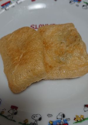 枝豆チーズの油揚げ包み焼き-レシピのメイン写真