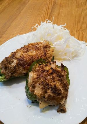 肉汁たっぷり♡ピーマンの肉詰め-レシピのメイン写真