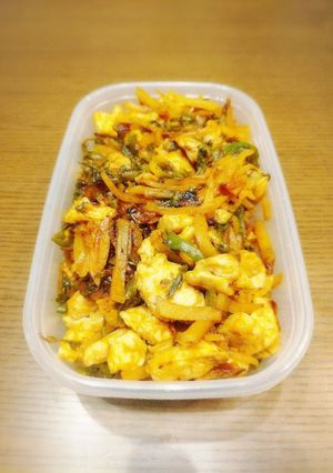 作り置き　むね肉とポテトのケチャップ炒め-レシピのメイン写真