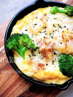 ジャーマンポテトのオープンオムレツ♪♪-レシピのメイン写真