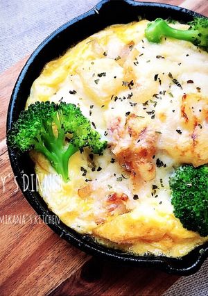 ジャーマンポテトのオープンオムレツ♪♪-レシピのメイン写真
