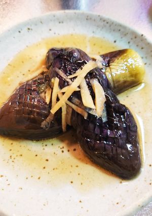 ひんやり!さっぱり!揚ナスの煮-レシピのメイン写真