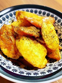 カレーチーズ味のジャーマンポテト-レシピのメイン写真