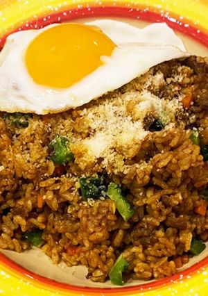 ゴーヤドライカレー(カレーチャーハン)-レシピのメイン写真