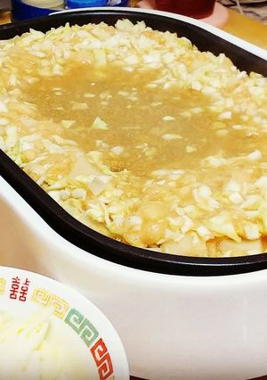 餅チーズ明太もんじゃ-レシピのメイン写真