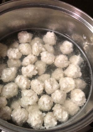 離乳食後期〜完了期　鶏肉だんご-レシピのメイン写真