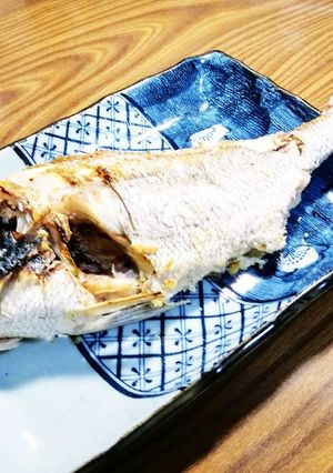 男の一品鯛の塩焼き-レシピのメイン写真