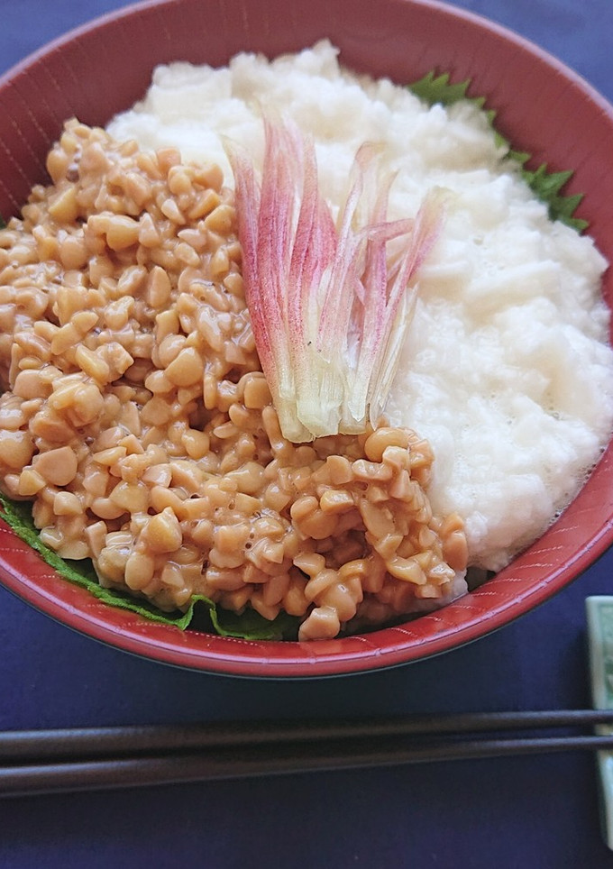 ５分で簡単山芋と納豆のとろねばスタミナ丼-レシピのメイン写真