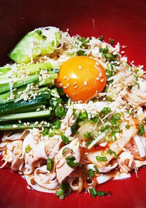 低糖質 豆腐そうめんの韓国風-レシピのメイン写真