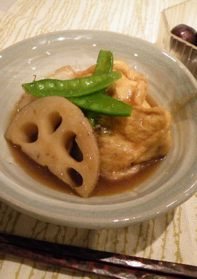 うま～☆茄子のとろりん袋煮-レシピのメイン写真